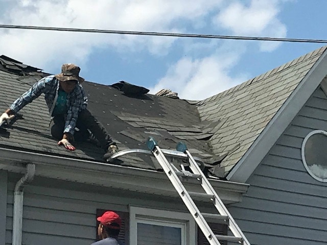 Storm Damaged Roof Replacement