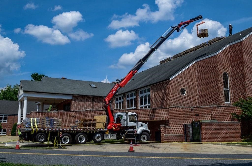 Large Commercial Roof Replacements in Frederick MD